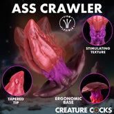 Crawler Silicone Butt Plug - Large